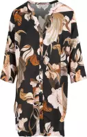 Cassis - Female - Tuniek met bloemenprint  - Caramel