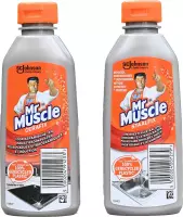 1x Mr. Muscle Cerafix + 1x Mr. Muscle Staalfix - 2x 200ml - Voor schone inductieplaat en keramische kookplaat en glanzend rvs