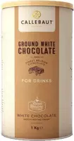 Callebaut - Ground White Chocolate voor chocoladedrinks - 1kg