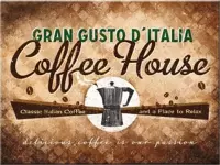 Gran Gusto D'Italia Coffee House Magneet