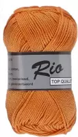 Lammy yarns Rio katoen garen - oranje (041) - naald 3 a 3,5 mm - 1 bol