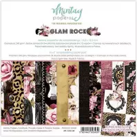 Glam Rock 6x6 Inch Scrapbooking Paper Pad (MT-GLM-08)