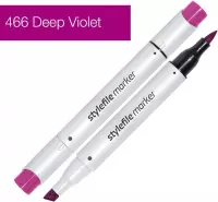 Stylefile Marker Brush - Deep Violet - Hoge kwaliteit twin tip marker met brushpunt