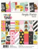 Simple Stories: Emoji Love Paper Pad 6"X8" (EMO8014)