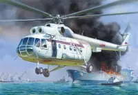 1:72 Zvezda 7254 Russian Rescue Helicopter MIL MI-8 Plastic kit