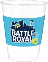 Battle Royal Bekers Plastic 473ml 8 stuks