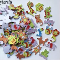 foam stickers Dieren 24 stuks