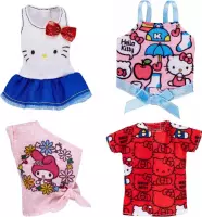 Barbie kleding set Hello Kitty 4 stuks (A)