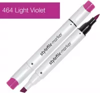 Stylefile Marker Brush - Light Violet - Hoge kwaliteit twin tip marker met brushpunt