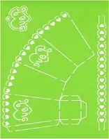 Joy crafts stencil A4 code 6002/0706