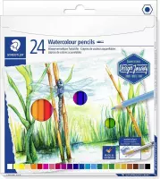 STAEDTLER Design Journey - aquarel kleurpotloden - set 24 st