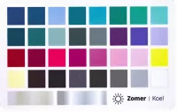 Kleurenkaart Kleurenpas Zomertype - INCLUSIEF:  Online video-instructie + Algemeen kleuradvies voor het Zomertype