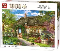 King Legpuzzel Old Cottage - Landschap & Huizen Volwassenen 1000 stukjes -68 x 49 cm