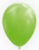 Lime groene ballonnen - 50 stuks