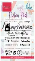 Marianne Design • Clear stamps pietenpost by Marleen