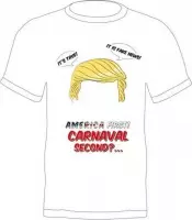 Trump verkleed t-shirt America First voor volwassenen 42/54 (XL)