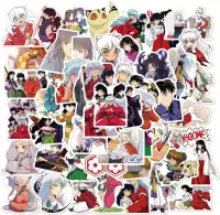 Mix van 50st Unieke Inuyasha Anime Cartoon Stickers