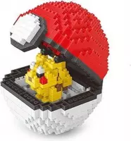 Nanoblocks Pokeball met Pikachu