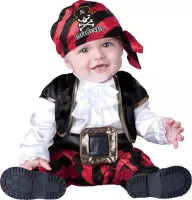 INCHARACTER - Piraten kostuum voor baby's - Klassiek - 86 (18-24 maanden)