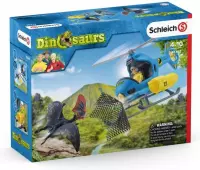 Schleich Dinosaurus - Aanval uit de lucht - Speelfigurenset - Kinderspeelgoed voor Jongens en Meisjes - 5 tot 12 jaar - 10 Onderdelen