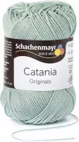 Schachenmayr Catania reseda (402) PAK MET 10 BOLLEN a 50 GRAM. INCL. Gratis Digitale vinger haak en brei toerenteller