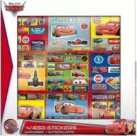 Sticker Geschenkdoos Cars 650-delig