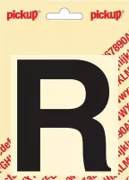 Pickup plakletter Helvetica 100 mm - zwart R