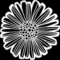 The Crafter's Workshop Stencil - 15,2x15,2cm - Felicia Daisy