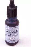 Inktkussen Stazon Navulling Azure (1 flesje)