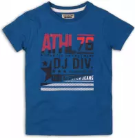 DJ Dutchjeans Jongens T-shirt - Blue - Maat 104