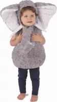 BOLO PARTY - Grijze olifant kostuum voor kinderen - 98/104 (3-4 jaar)