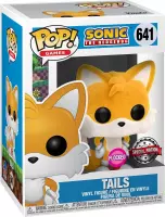 Sonic the Hedgehog - Tails Flocked US #641 Exclusive Pop!