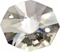 Sew - On kristallen van Asfour , 32 % loodkristal , ( 22 mm per 3 stuks ) , Sew On opnaaikristallen. art 632.