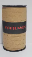Krullint Cottonnex Goud Glitter 10mm x 20 meter (1 rol)