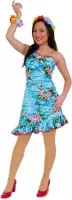 Blauw hawaii jurkje 36 (S)