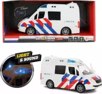 Toi-toys Politiebus Junior 21 Cm Wit/blauw/rood