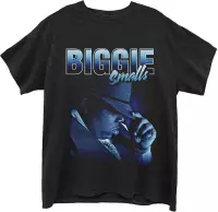 Biggie Smalls Heren Tshirt -XL- Hat Zwart