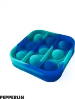 Blij Kind Pretpakket - Fidget - Pop it - Fidgetpakket - Popit pakket - Duurzaam - Vierkant - Mini - Marbles - kind - cadeau