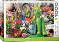 Eurographics puzzel Garden Tools - 1000 stukjes
