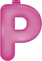 funtext letter P roze