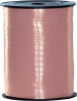 Baby roze lint 500 meter x 5 milimeter breed - Feestartikelen en versiering