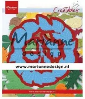 Marianne Design Creatables Snij en Embosstencil - Bladeren Krans