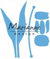 Marianne Design Creatables snij en embosstencil - Knutsel een tulp