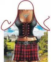 Benza Schort Scottish Vrouw - Sexy/Leuke/Grappige/Mooie Keukenschort