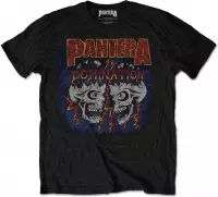 Pantera Heren Tshirt -M- Domination Zwart