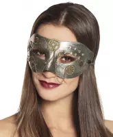 Stijlvol steampunk masker voor vrouwen - Verkleedmasker
