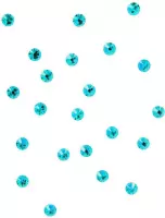 Swarovski steentjes Light Turquoise 263 ss16 (3,8mm-4,0mm) per 24
