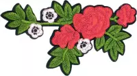 Trippel roos Patch (Iron-On)