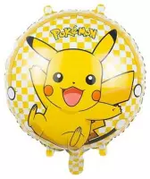 Cartoon Pikachu Pokemon ballon. Kinderballon, Folieballon, Pokémon