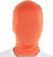 "Oranje Morphsuits™-masker - Verkleedmasker - One size"